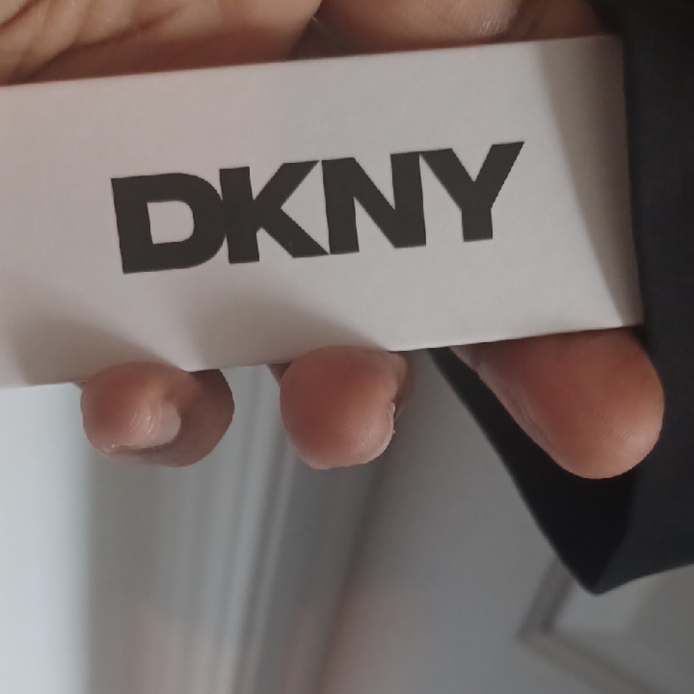 DKNY Classic Black Dress, 16W - Picture 7 of 10
